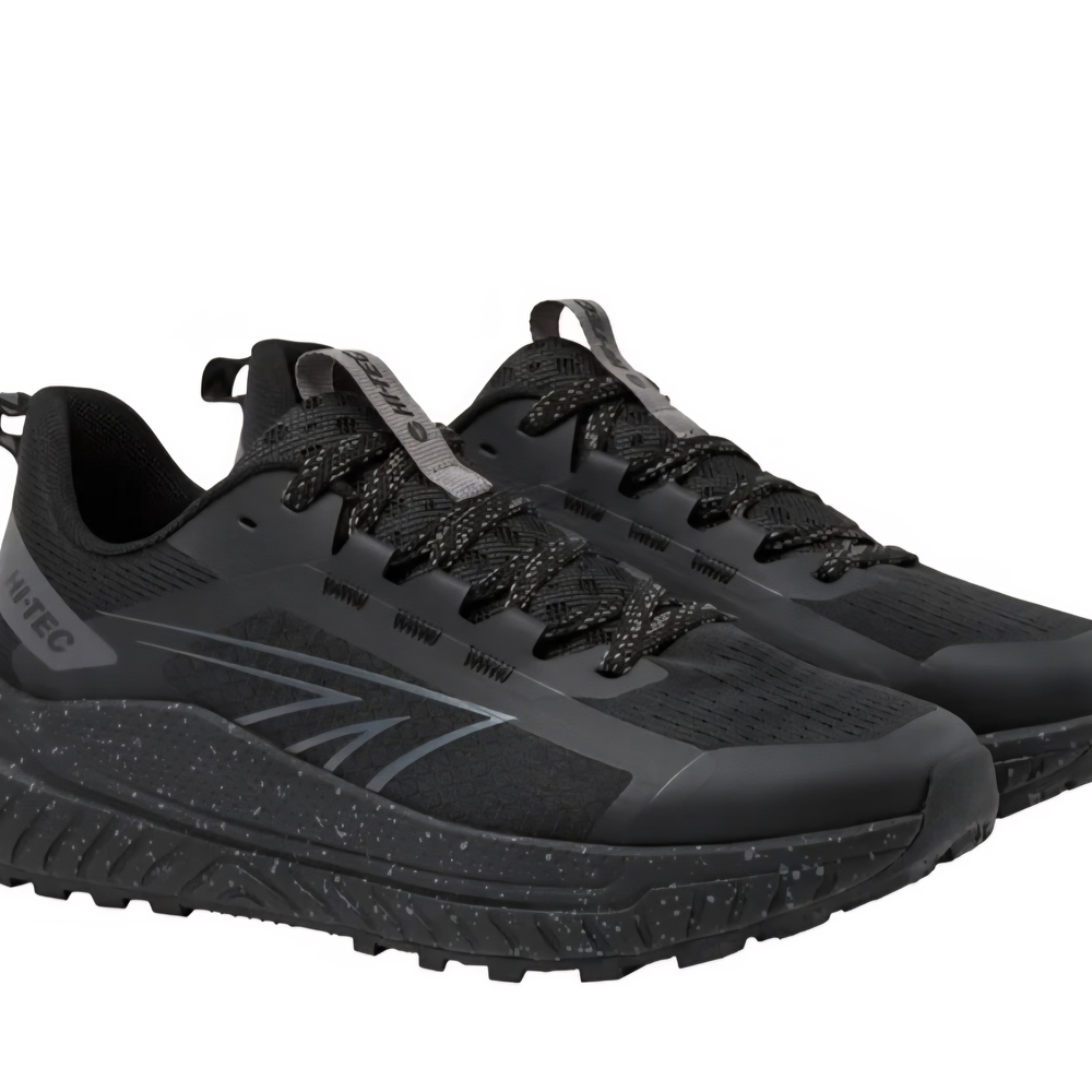 Hi-Tec Men's Black Athletic Trail Runners- Size 13